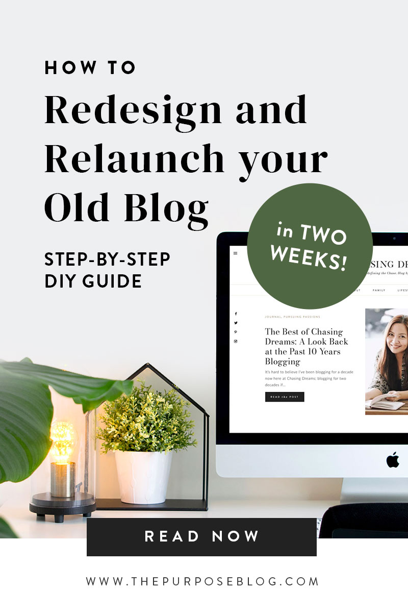 DIY Redesign and Relaunch Your Blog